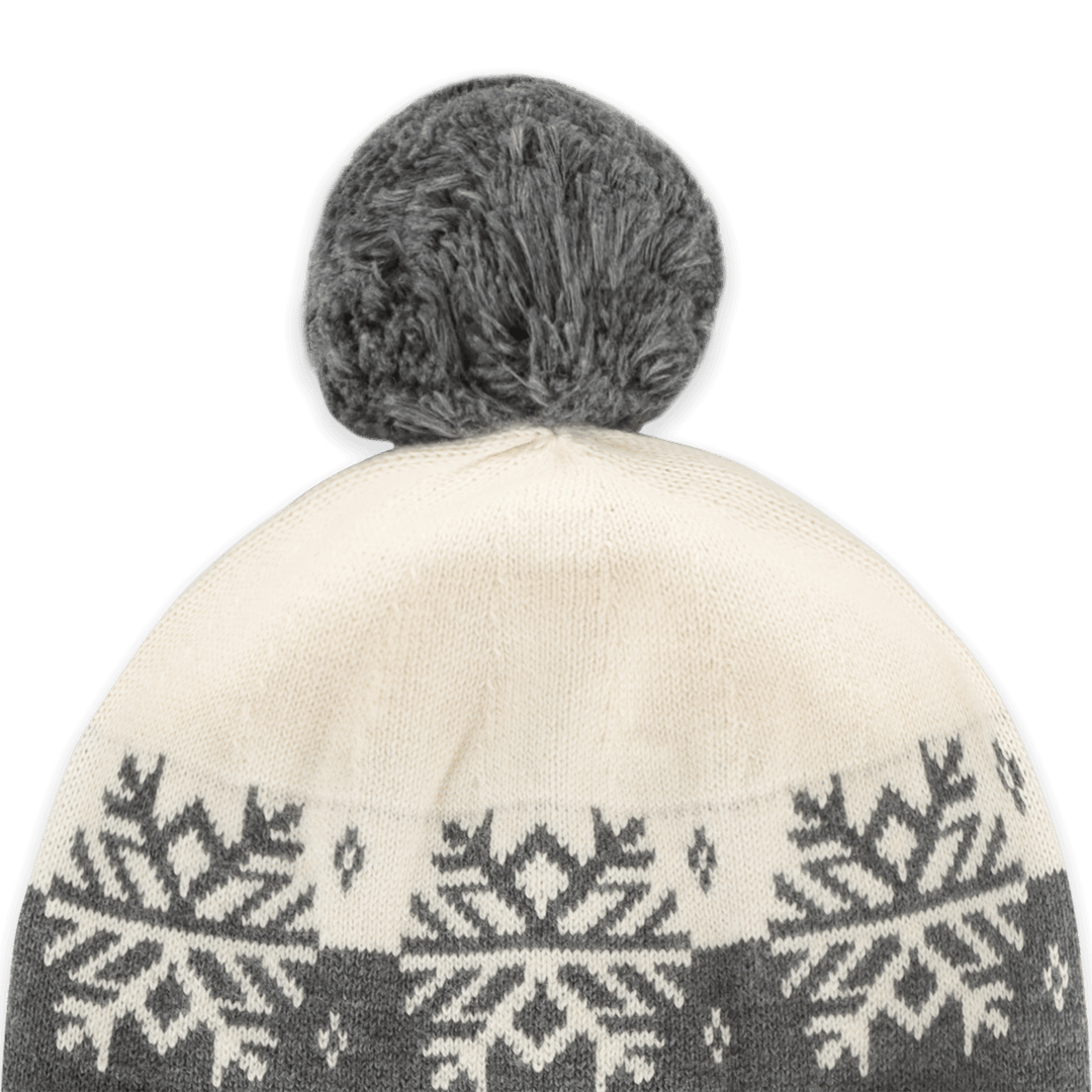 Ski Day Knit Baby Beanie Hat (Organic Cotton)