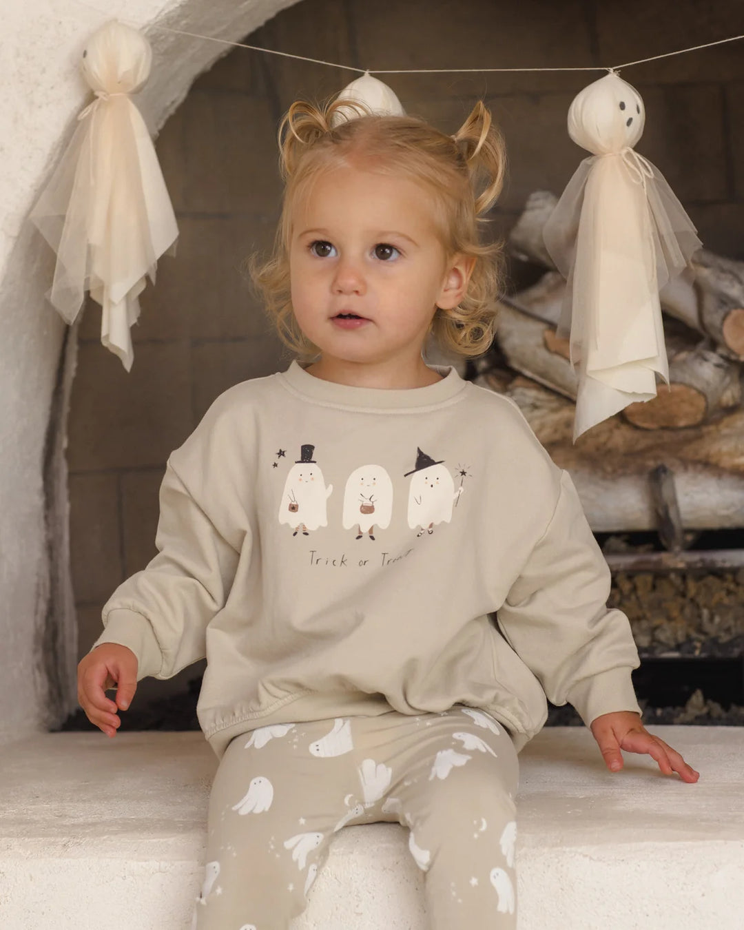 ORGANIC Relaxed Fleece Sweatshirt Trick Or Treat