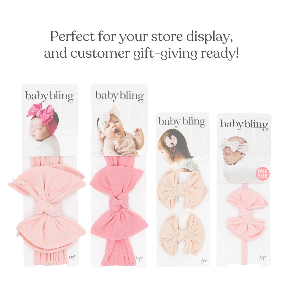 Tulle Baby FAB® skinny headband bow • Choose Color