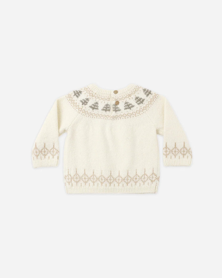 Rex Sweater Tree Fair Isle