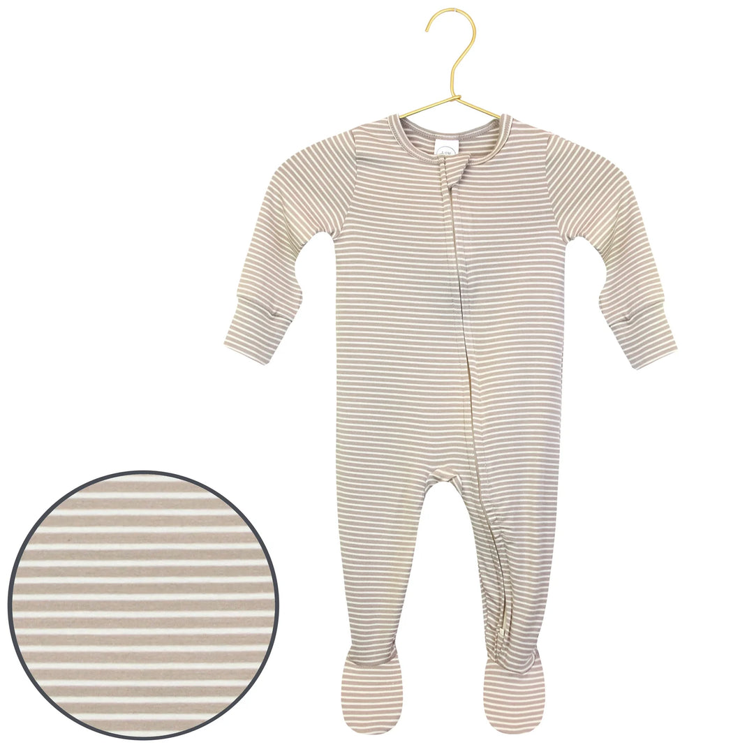 LOU LOU zipper footie • banks