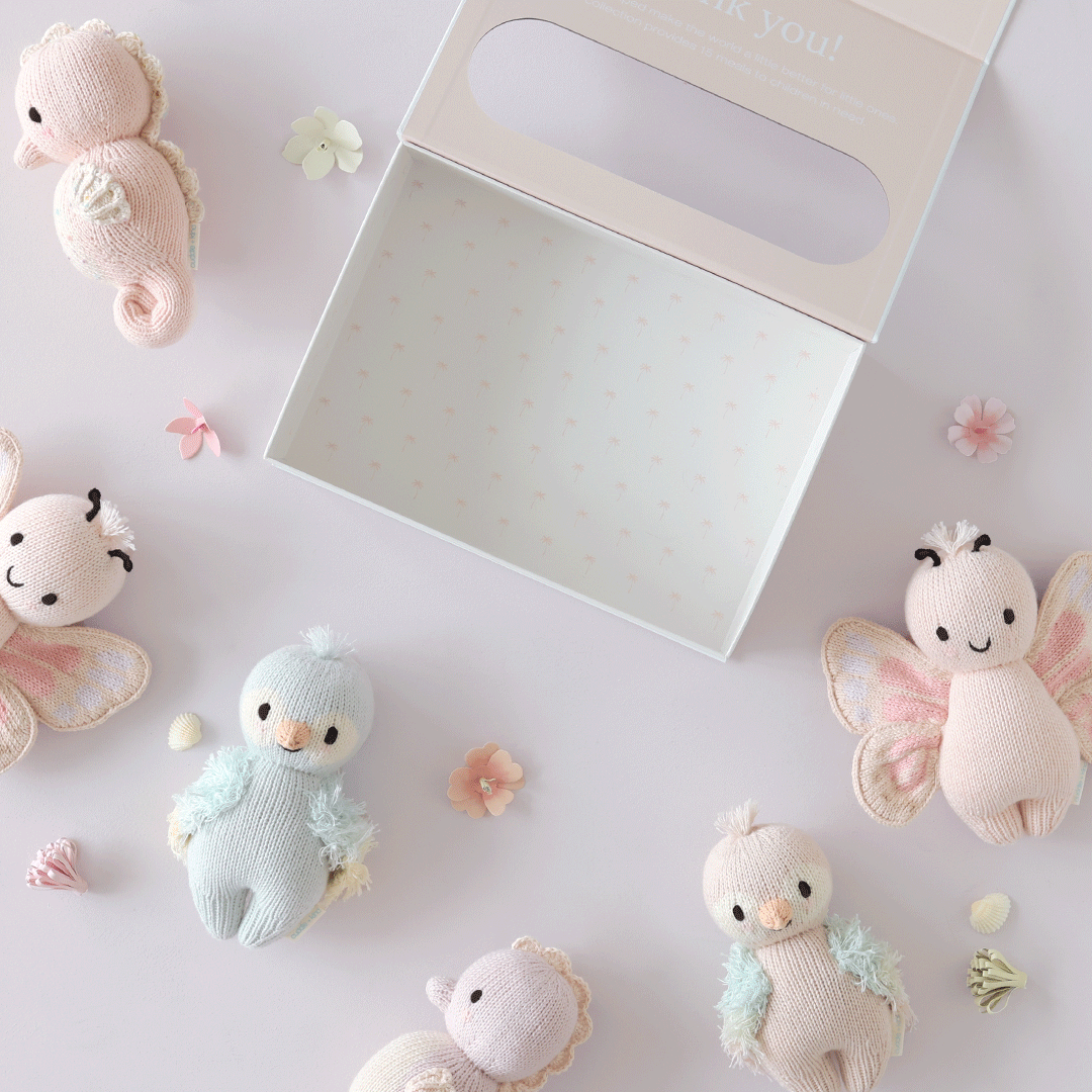 CUDDLE + KIND Baby Butterfly • Petal Pink