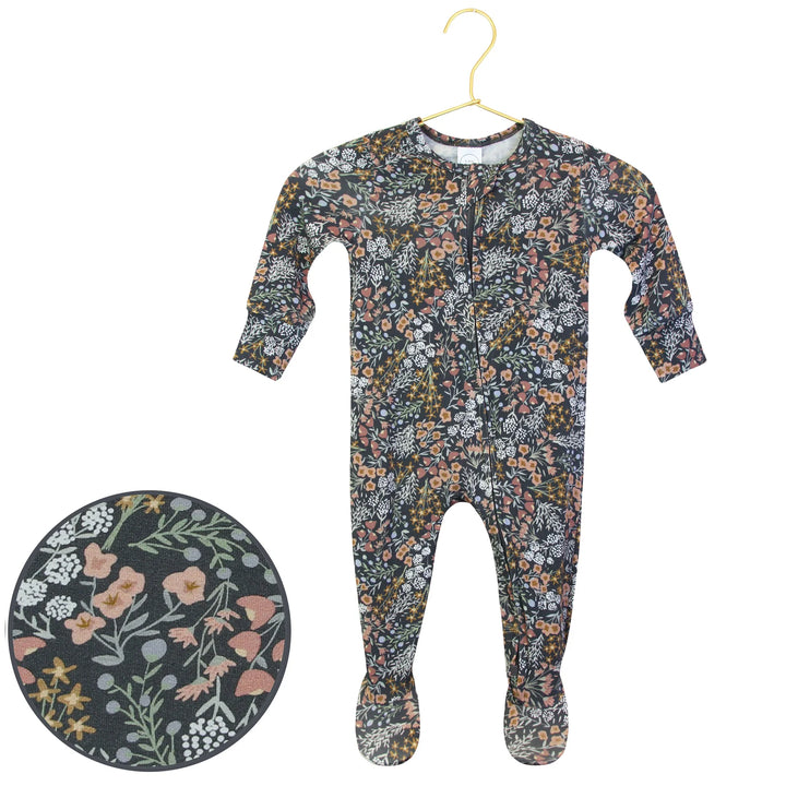 LOU LOU Zipper Footie • Bea