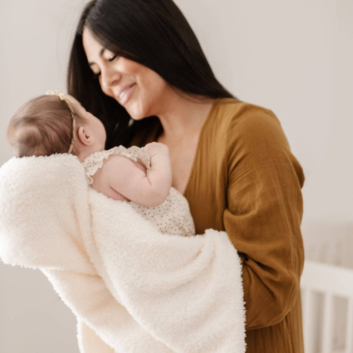 SARANONI Bamboni® Mini Blanket • Ivory