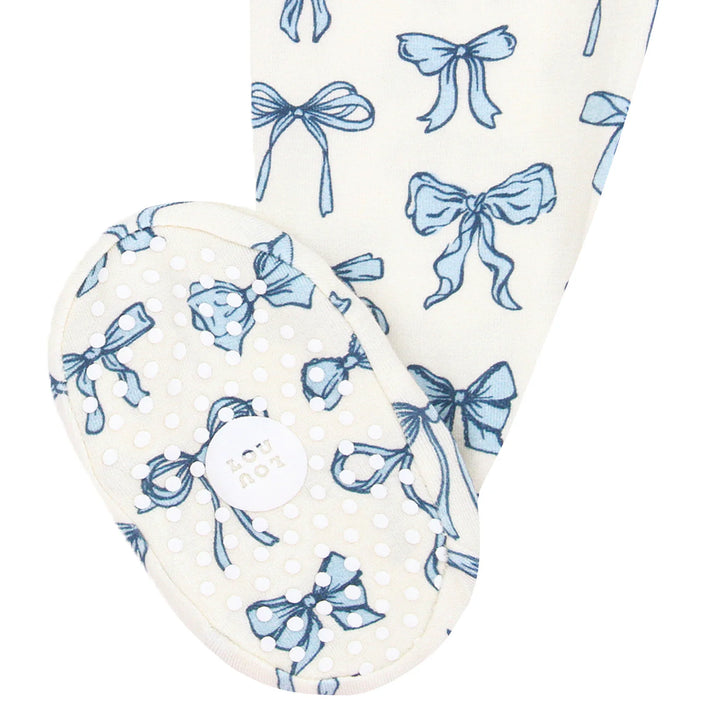 LOU LOU zipper footie • stella
