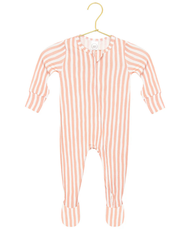 LOU LOU zipper footie • brynn