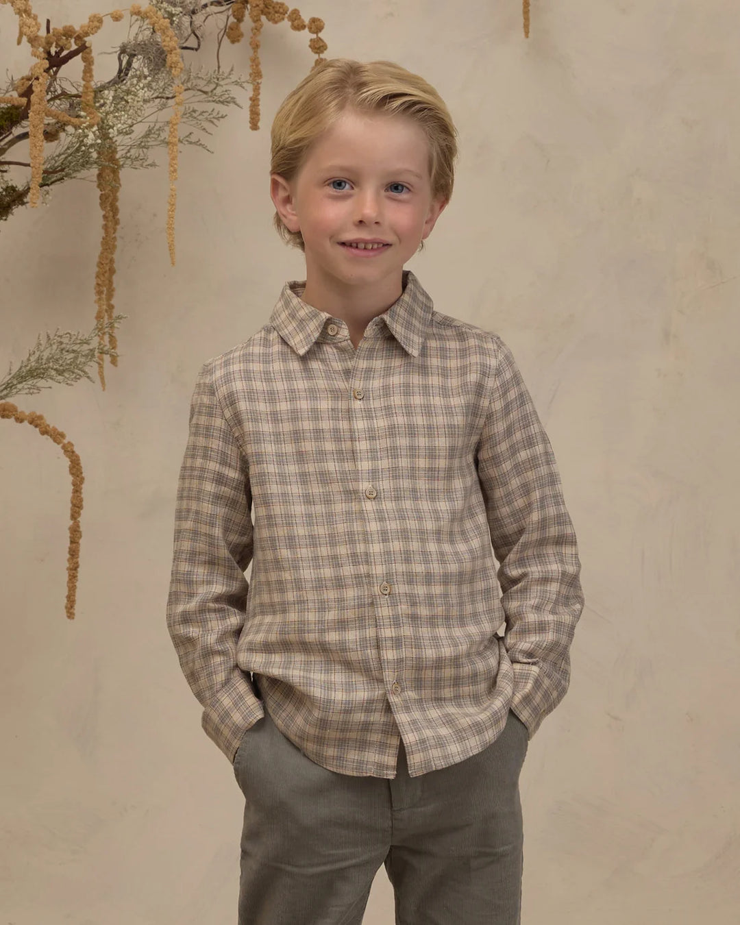 NORALEE Harrison Button Down Fall Plaid