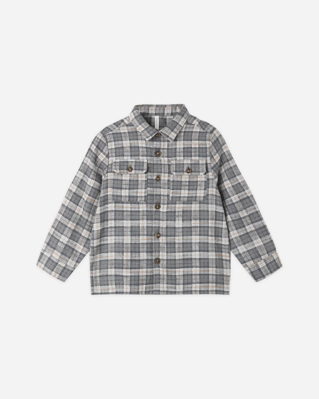 Pocketed Flannel Shirt Winter Plaid