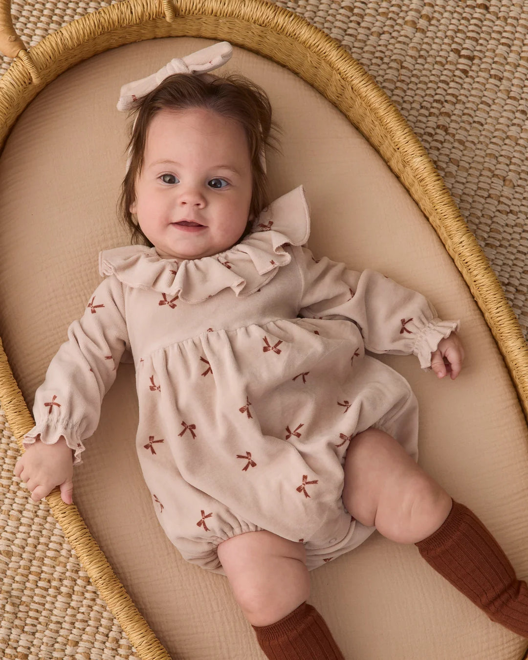Wendy Romper Red Bows