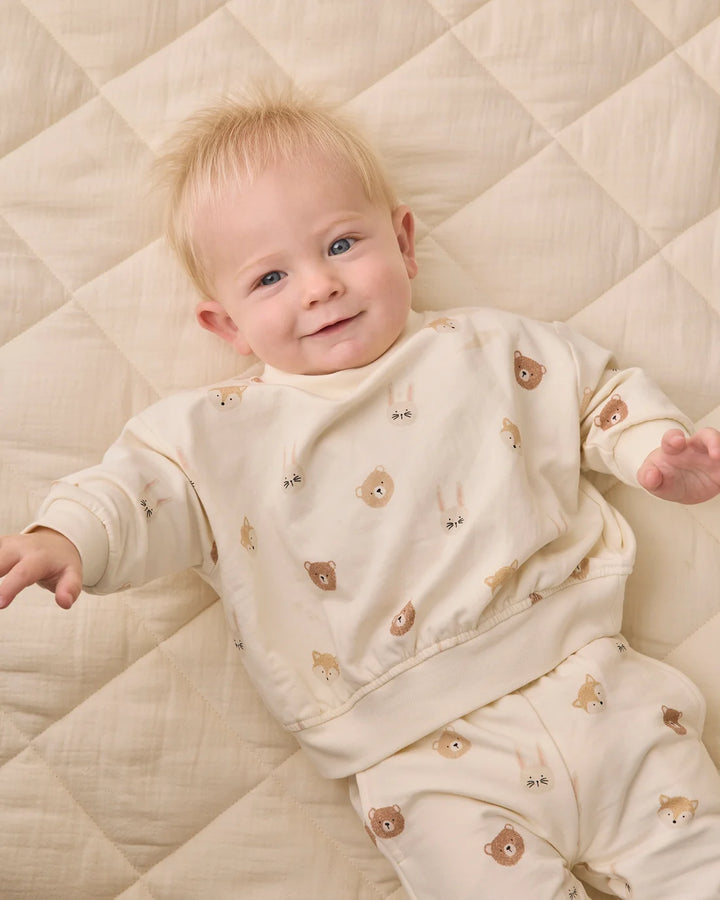 ORGANIC Relaxed Fleece Sweatshirt Critters