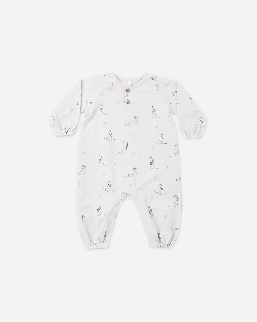 Henley Jumpsuit Dalmatian