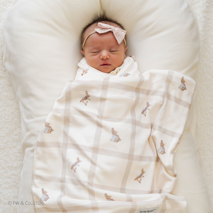 PETER RABBIT™ MINKY LUXE MINI BLANKET