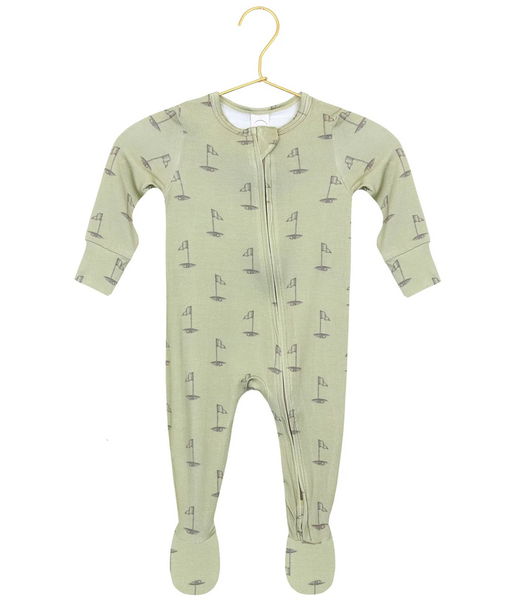 LOU LOU zipper footie • cal