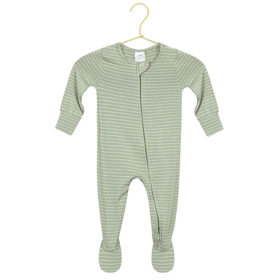 LOU LOU zipper footie • carson
