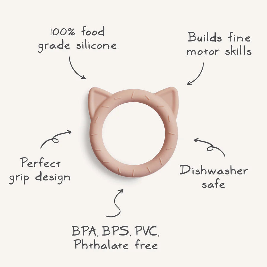 CAT TEETHER Blush