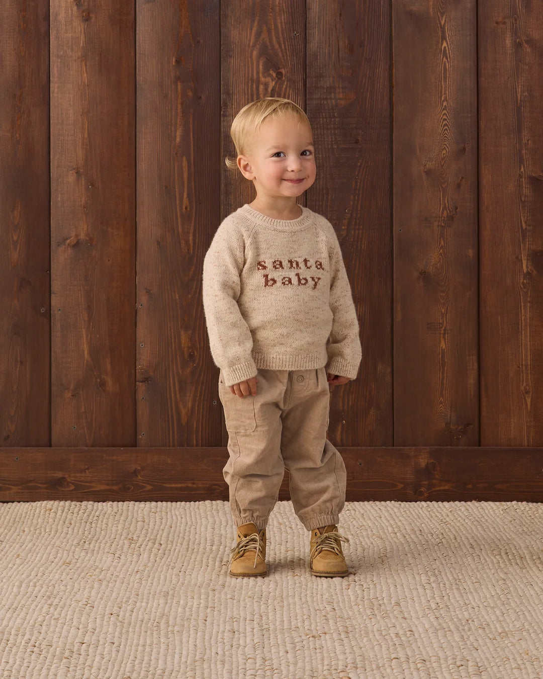Knit Sweater Santa Baby