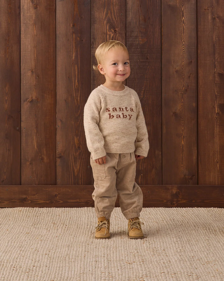 Knit Sweater Santa Baby