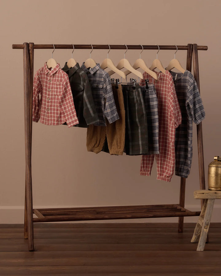 Pocketed Flannel Shirt Winter Plaid