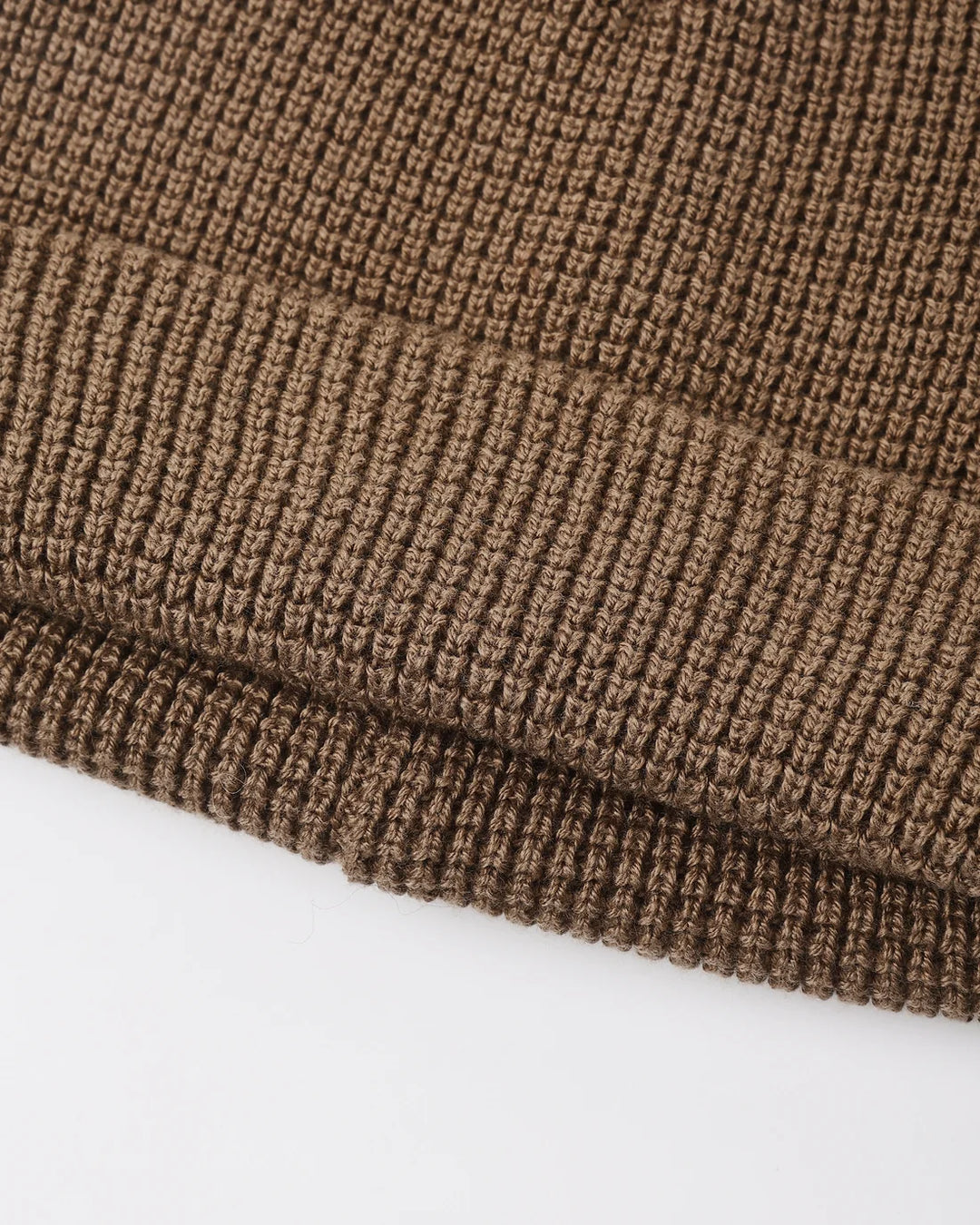 ORGANIC Baby Bear Beanie Cocoa
