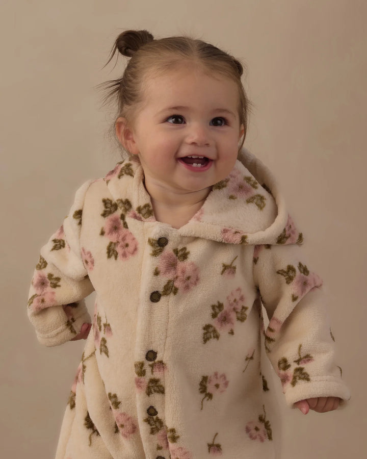 Fleece Jumpsuit Rose Garden