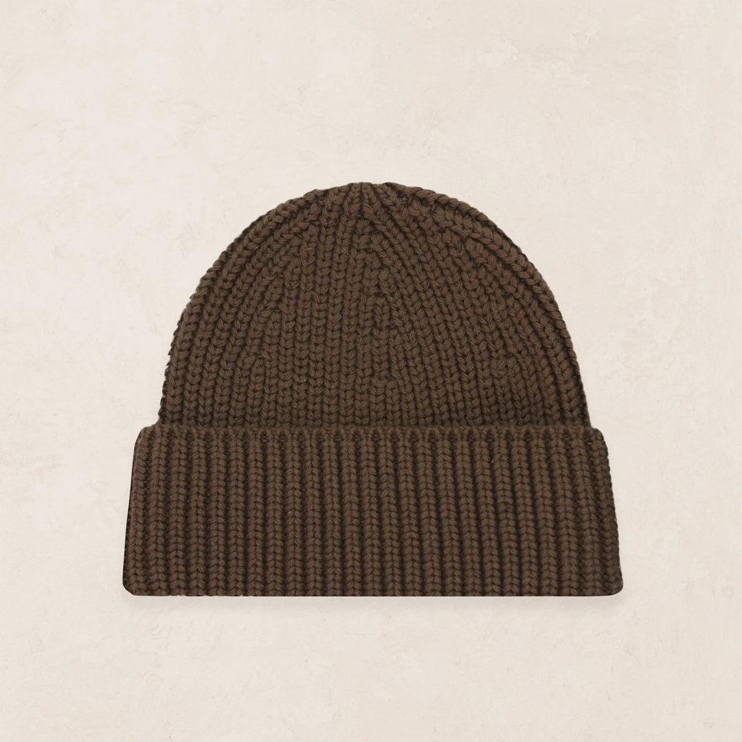 Knit Beanie - Cocoa