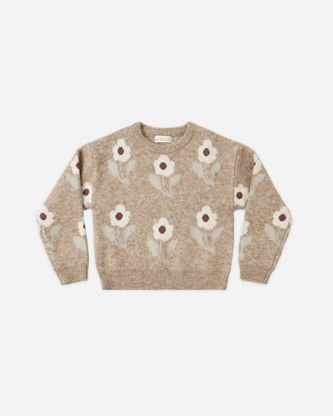 Aspen Sweater Fawn Flower