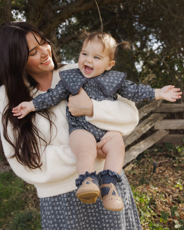 Fern Romper Heart Ditsy