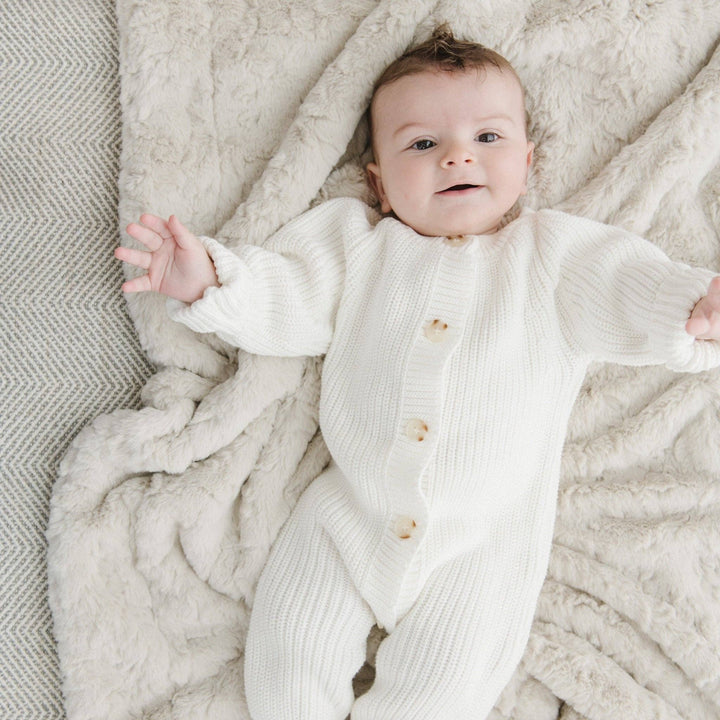 Dream Receiving Blanket Oat