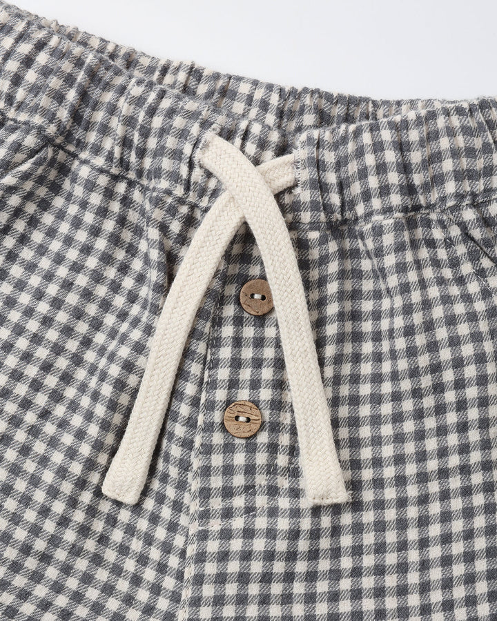 ORGANIC Giovani Pant Midnight Gingham