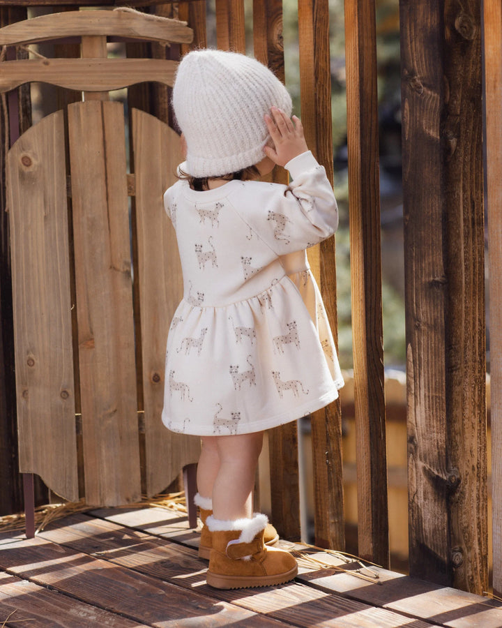 Raglan Dress Leopards