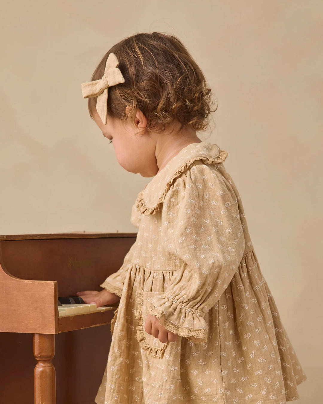 ORGANIC Marisol Dress Butterscotch Floral