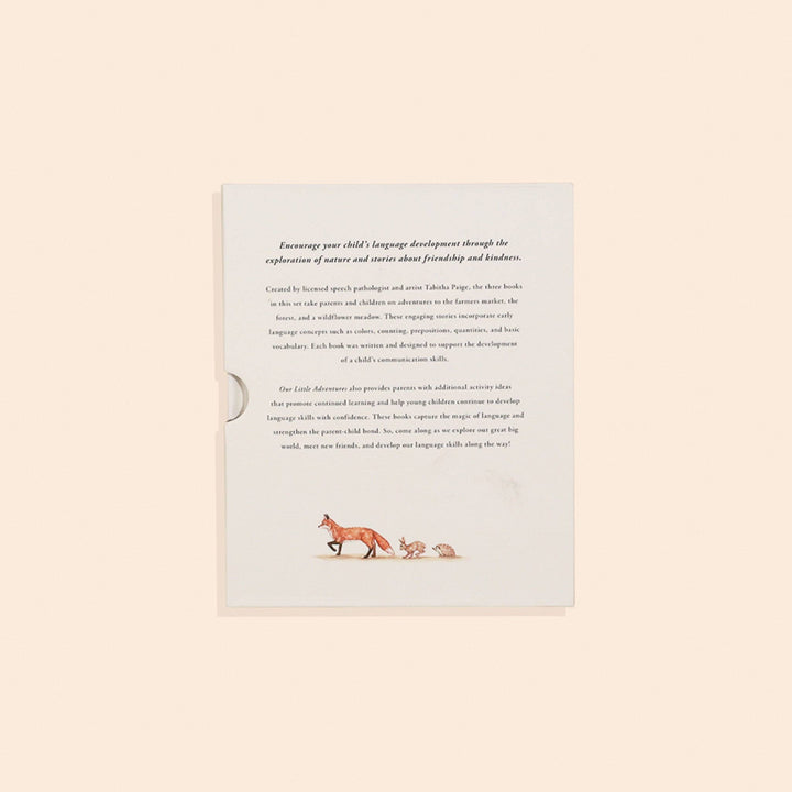 OUR LITTLE ADVENTURES Board Book Set
