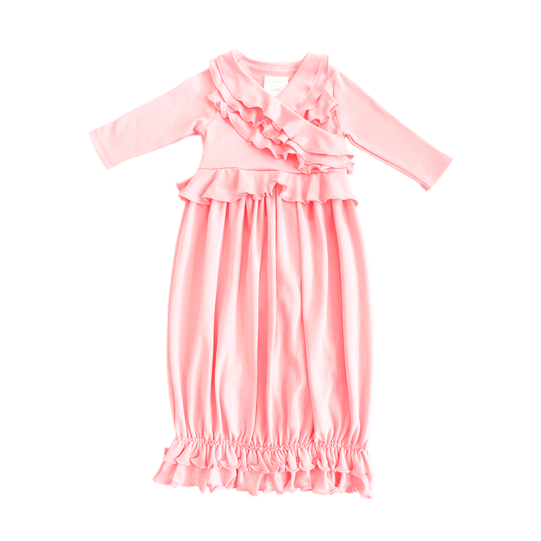 PIMA COTTON Jenna Gown - Rose Petal