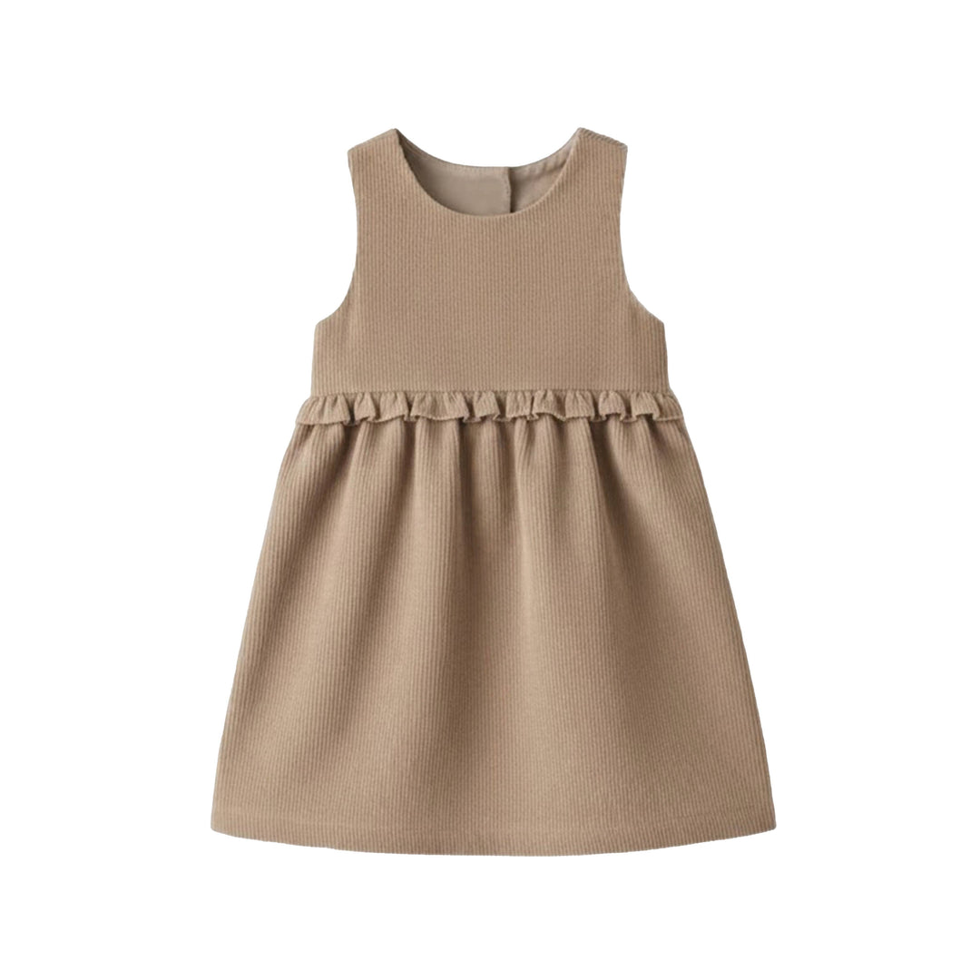 Lois Ruffle Jumper Taupe