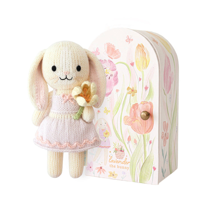 CUDDLE + KIND Tiny Lavender the bunny
