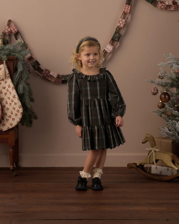 Padded Headband Holiday Plaid