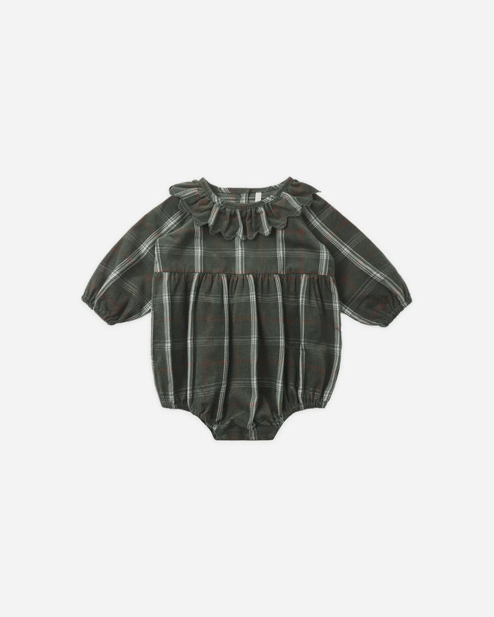 Freya Romper Holiday Plaid