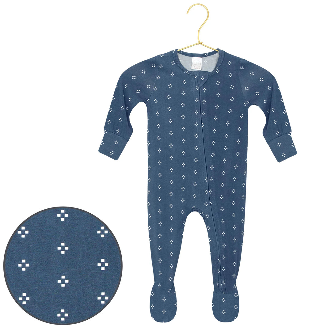 LOU LOU plush zipper footie • benson