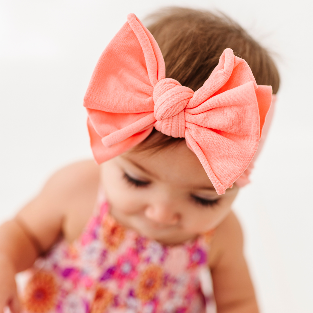 FAB-BOW-LOUS® soft nylon bow headband