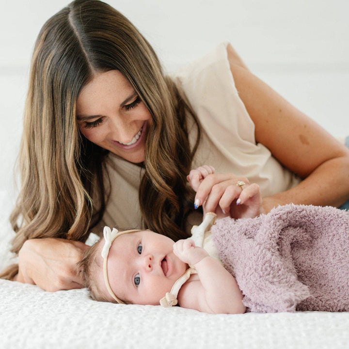 SARANONI Bamboni® Mini Blanket • Woodrose