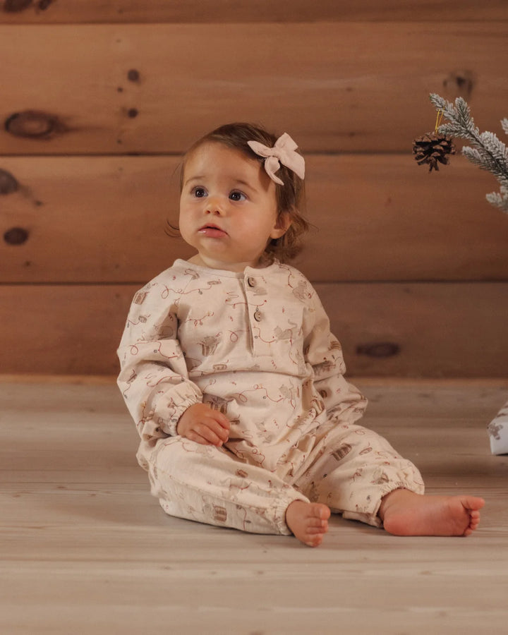Henley Jumpsuit Kitties