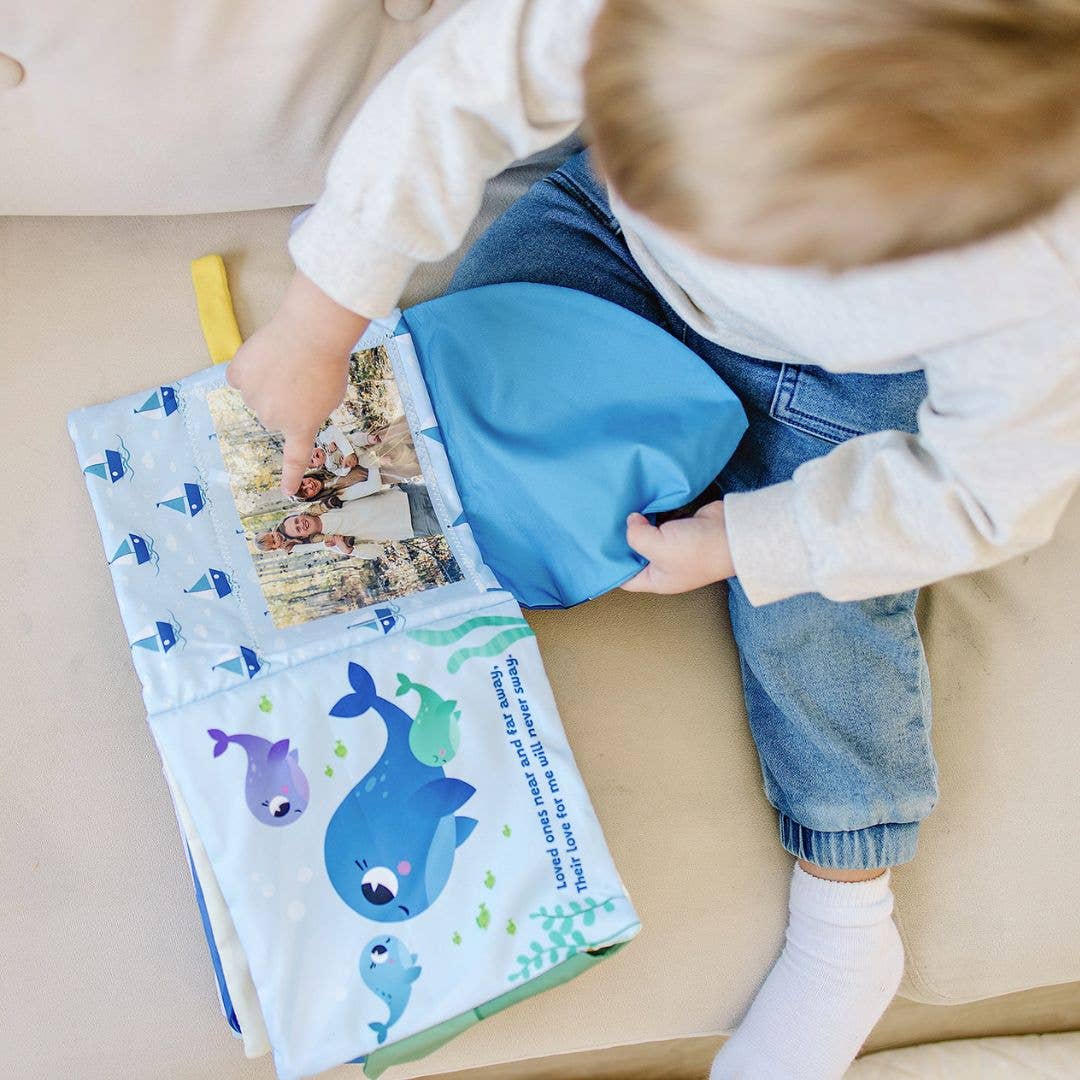 Peek-A-Photo Soft Cloth Book