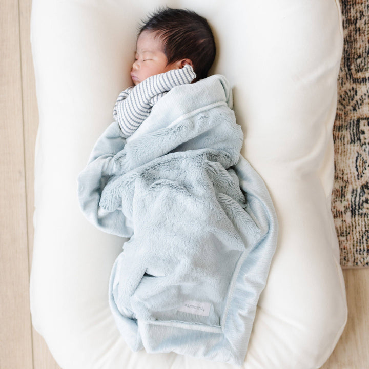 Saranoni - LUSH MINI BLANKET Storm Cloud