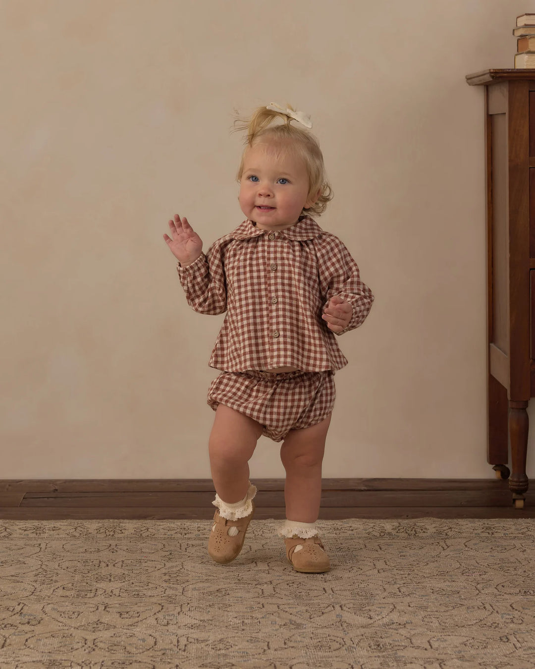 Nellie Set Brick Check