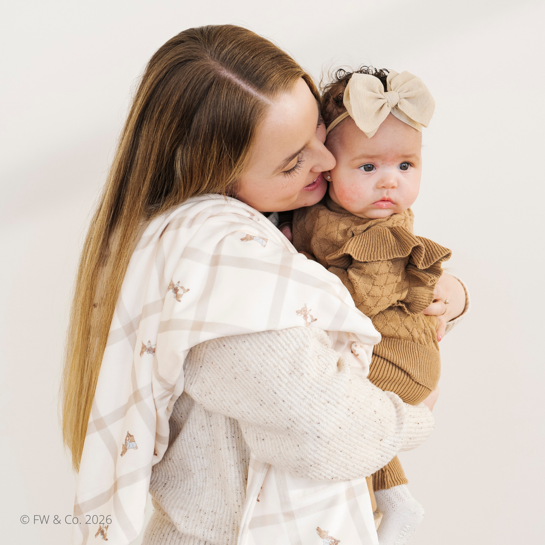 PETER RABBIT™ MINKY LUXE RECEIVING BLANKET