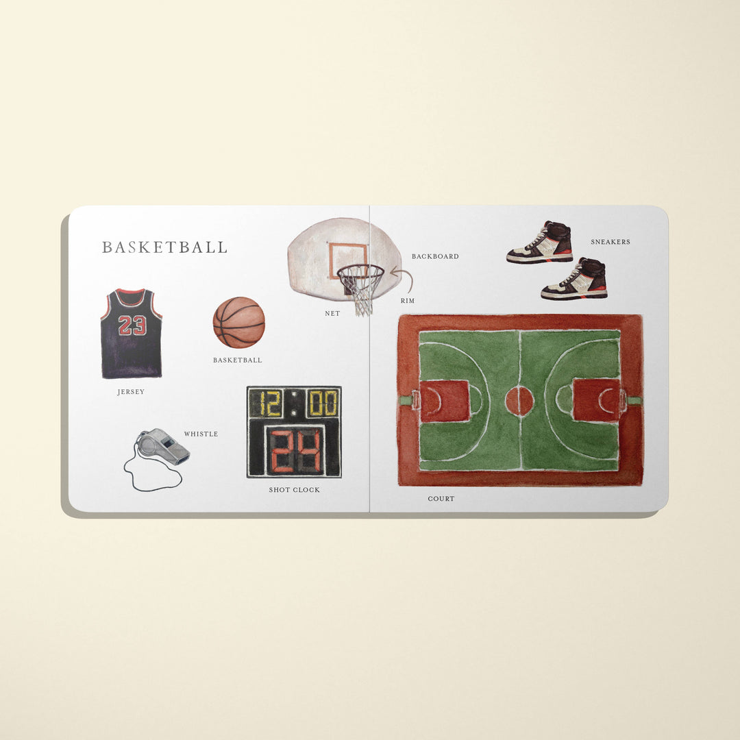 OUR BIG BOOK OF SPORTS • XL Board Book