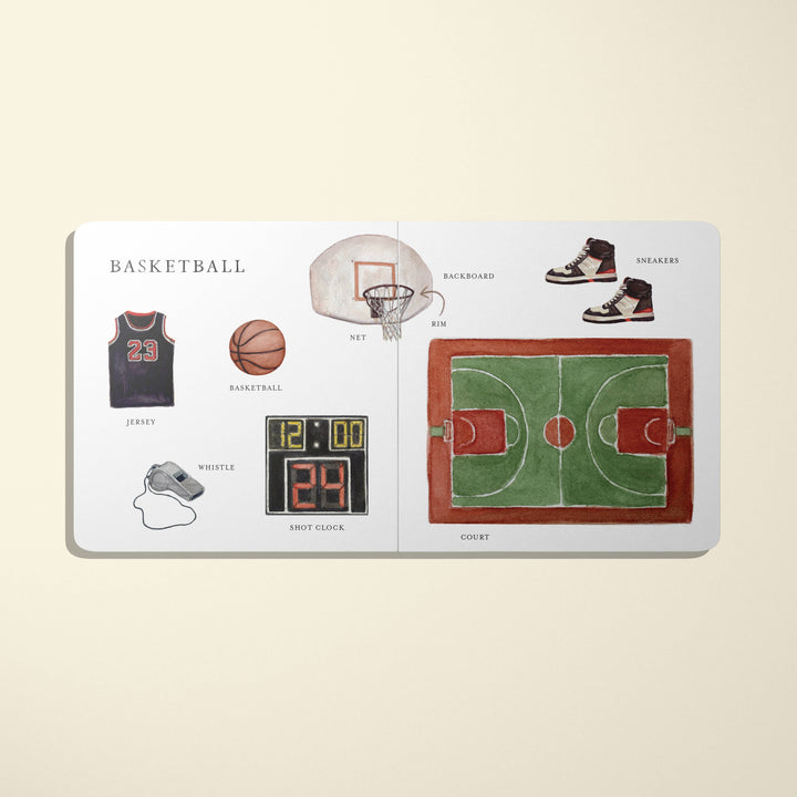 OUR BIG BOOK OF SPORTS • XL Board Book