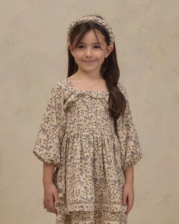 NORALEE Elodie Dress Blue Garden