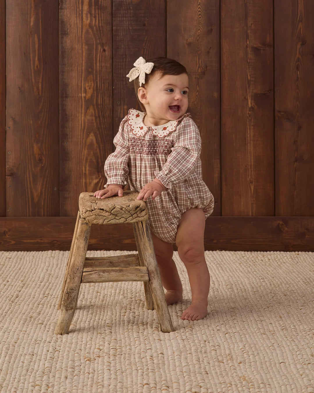 Crochet Bow Natural