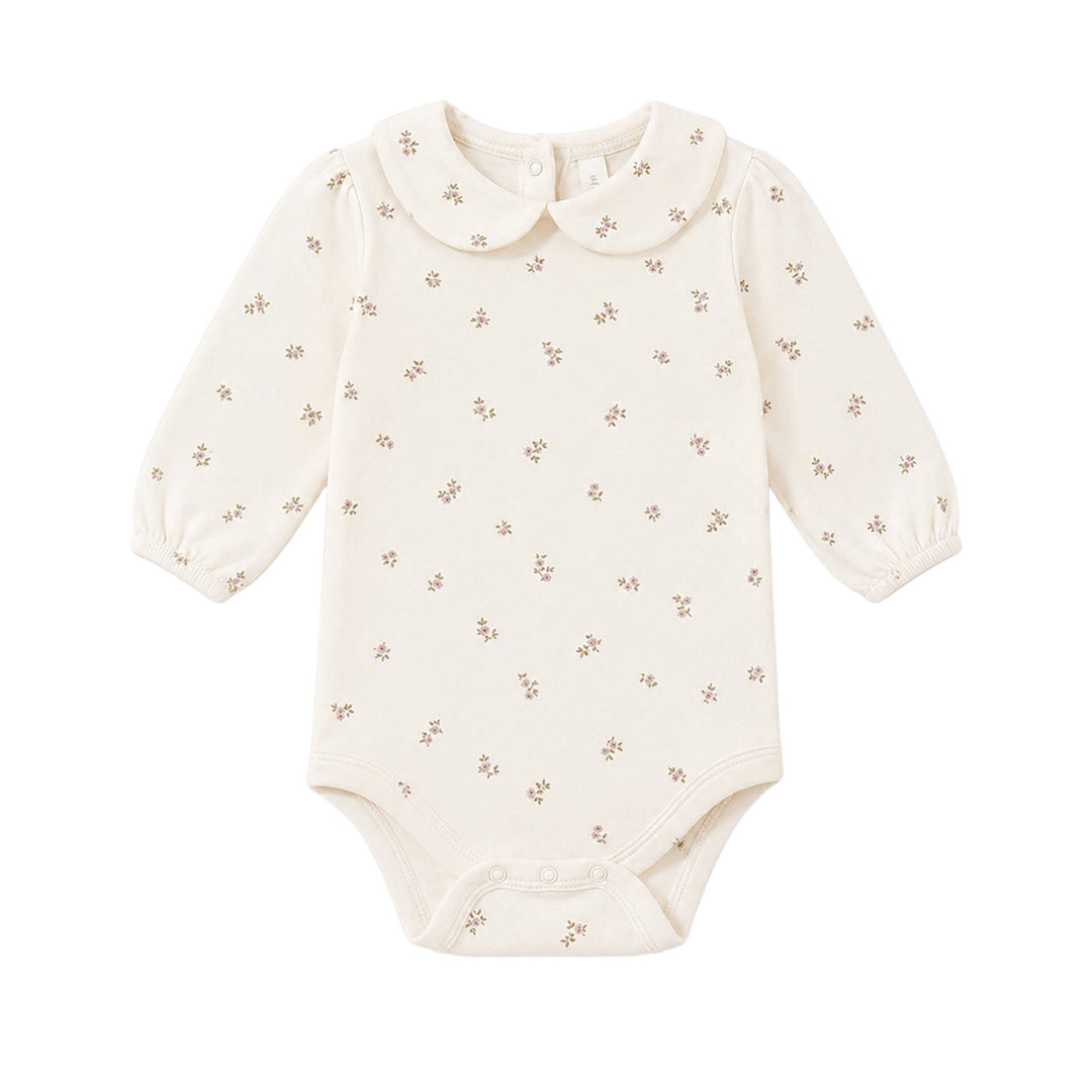 Peggy Peter Pan Collared Bodysuit Etta Floral